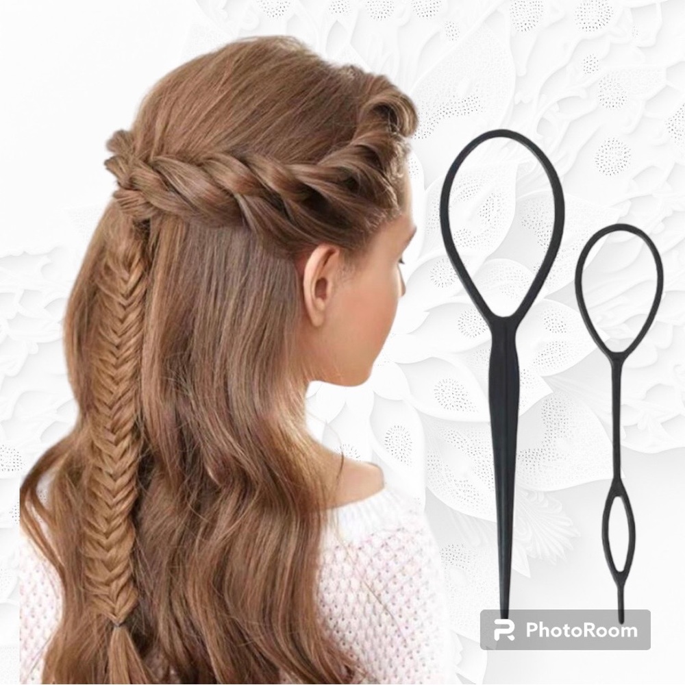 🎀🆕 2 Pieces Hairdressing Tool Geometric Design Casual For Daily Life